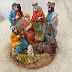 Dicksons Vintage One Piece Nativity Scene